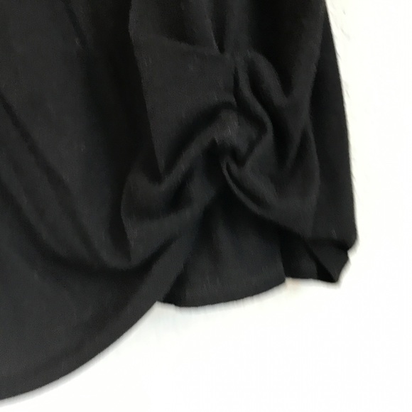 Black off-shoulder Summer Tee - Picture 2 of 2